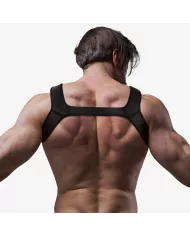 FETISH SUBMISSIVE ATTITUDE - HARNAIS DE POITRINE EN NÉOPRÈNE POUR HOMMES TAILLE L