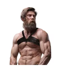 FETISH SUBMISSIVE ATTITUDE - HARNAIS DE POITRINE EN ÉCO-CUIR POUR HOMMES BRIGADE