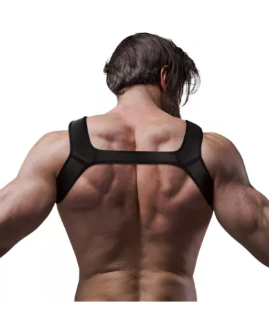 FETISH SUBMISSIVE ATTITUDE - HARNAIS DE POITRINE EN NÉOPRÈNE POUR HOMMES TAILLE M FETISH SUBMISSIVE ATTITUDE - HARNAIS DE POITRINE EN NÉOPRÈNE POUR HOMMES TAILLE M
