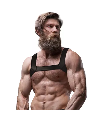 FETISH SUBMISSIVE ATTITUDE - HARNAIS DE POITRINE EN NÉOPRÈNE POUR HOMMES TAILLE M FETISH SUBMISSIVE ATTITUDE - HARNAIS DE POITRINE EN NÉOPRÈNE POUR HOMMES TAILLE M