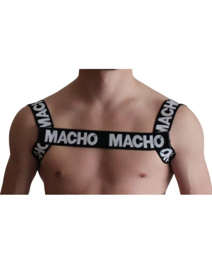 MACHO - HARNAIS DOUBLE NOIR MACHO - HARNAIS DOUBLE NOIR