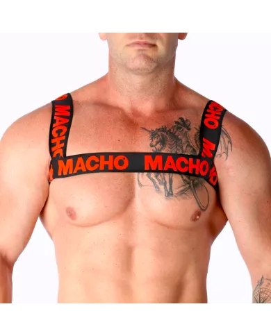 MACHO - HARNAIS DOUBLE ROUGE