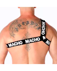 MACHO - HARNAIS ROMAIN BLANC L/XL MACHO - HARNAIS ROMAIN BLANC L/XL