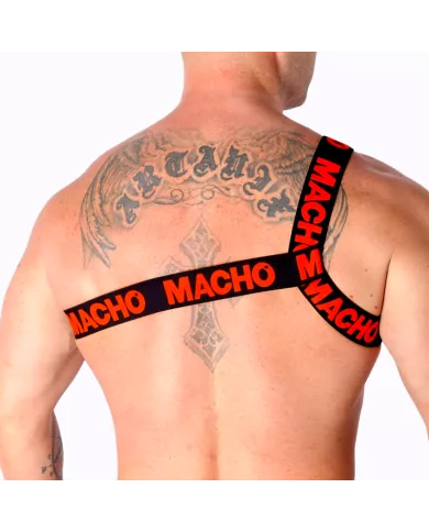 MACHO - HARNAIS ROMAIN ROUGE L/XL