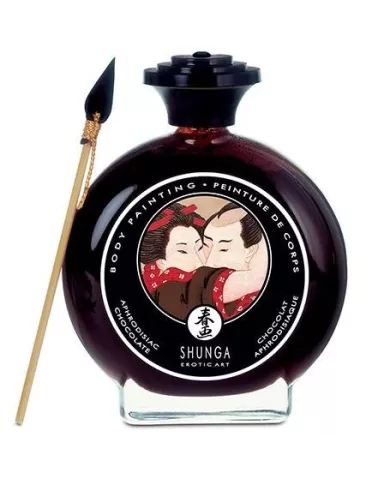 SHUNGA - PEINTURE CORPORELLE AU CHOCOLAT