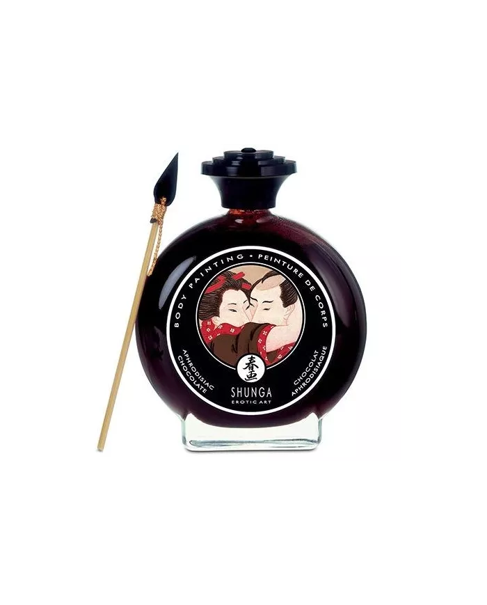 SHUNGA - PEINTURE CORPORELLE AU CHOCOLAT SHUNGA - PEINTURE CORPORELLE AU CHOCOLAT
