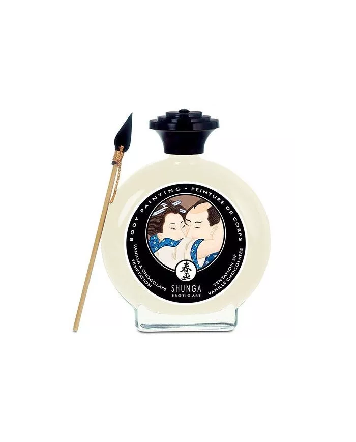 SHUNGA - PEINTURE CORPORELLE VANILLE ET CHOCOLAT SHUNGA - PEINTURE CORPORELLE VANILLE ET CHOCOLAT