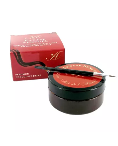 EXTASE SENSUAL - PEINTURE CORPORELLE AU CHOCOLAT AVEC EFFET DATTRACTION 50 ML