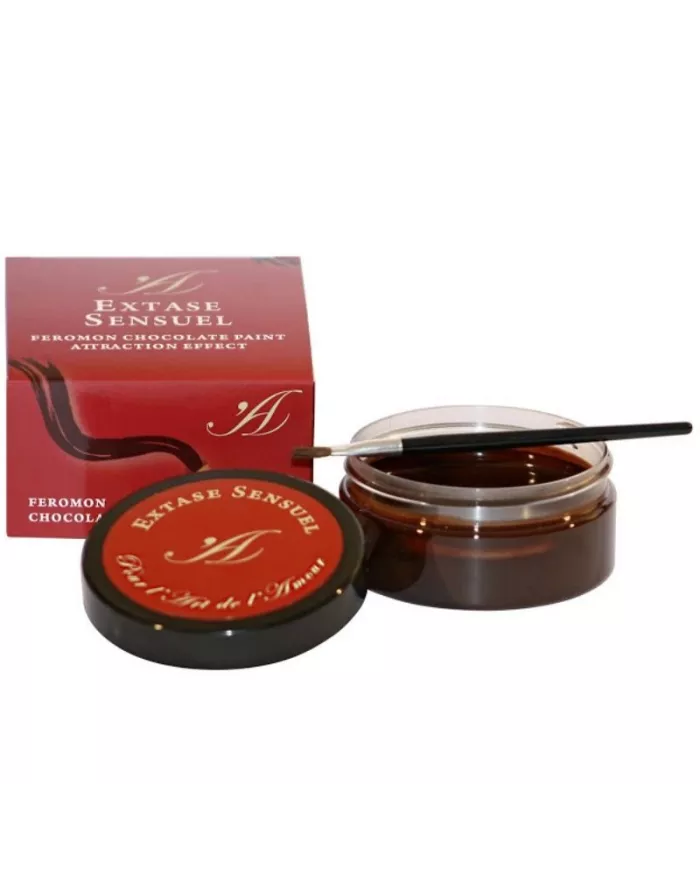 EXTASE SENSUAL - PEINTURE CORPORELLE AU CHOCOLAT AVEC EFFET DATTRACTION 50 ML EXTASE SENSUAL - PEINTURE CORPORELLE AU CHOCOLAT AVEC EFFET DATTRACTION 50 ML