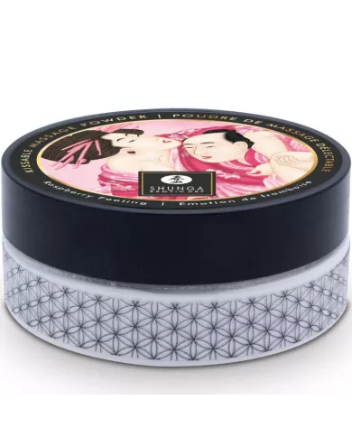 SHUNGA - KIT DE POUDRE DE MASSAGE COMESTIBLE FRAMBOISE SHUNGA - KIT DE POUDRE DE MASSAGE COMESTIBLE FRAMBOISE