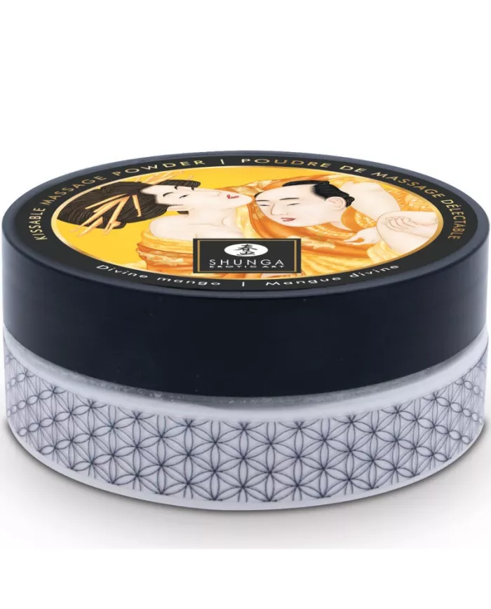 SHUNGA - KIT DE POUDRE DE MASSAGE COMESTIBLE MANGUE SHUNGA - KIT DE POUDRE DE MASSAGE COMESTIBLE MANGUE