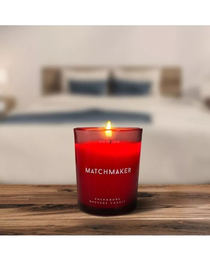 EYE OF LOVE - MATCHMAKER BOUGIE DE MASSAGE DIAMANT ROUGE LATTIRER 150 ML EYE OF LOVE - MATCHMAKER BOUGIE DE MASSAGE DIAMANT ROUGE LATTIRER 150 ML