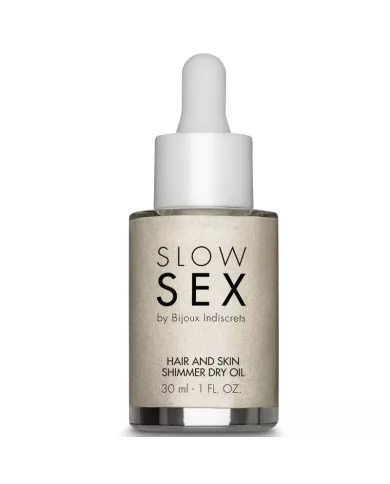 BIJOUX - SLOW SEX HUILE SÈCHE ÉCLAIRANTE MULTIFONCTION 30 ML
