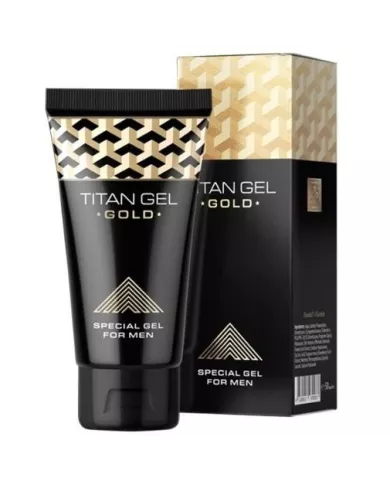 TITAN GEL - GOLD AUGMENTATION PÉNIS 50ML TITAN GEL - GOLD AUGMENTATION PÉNIS 50ML