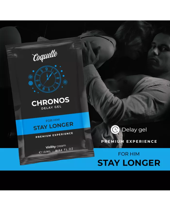 COQUETTE CHIC DESIRE - GEL RETARDANT POCKET CHRONOS POUR LUI 10 ML COQUETTE CHIC DESIRE - GEL RETARDANT POCKET CHRONOS POUR LUI 10 ML