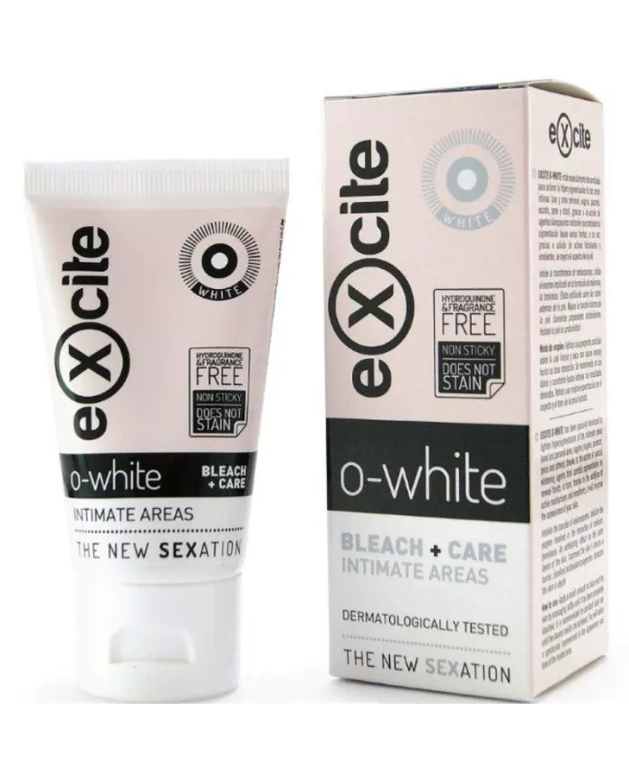 EXCITE - O WHITE EAU DE JAVEL + SOIN ZONES INTIMES 50 ML