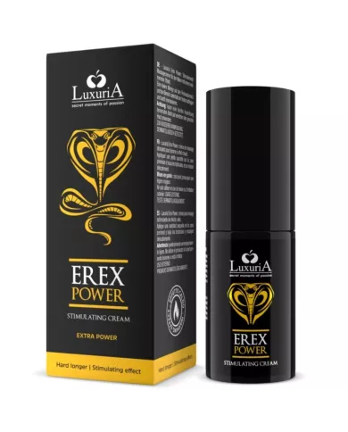 INTIMATELINE LUXURIA - EREX POWER CRÈME PÉNIS DUR PLUS LONG 30 ML INTIMATELINE LUXURIA - EREX POWER CRÈME PÉNIS DUR PLUS LONG 30 ML