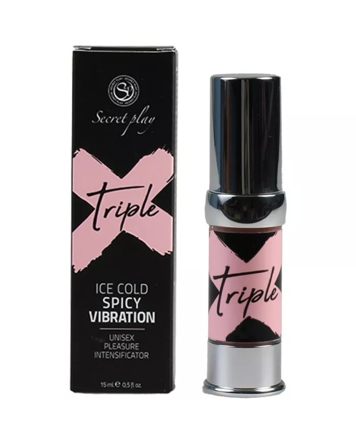 SECRETPLAY - TRIPLE X UNISEX PLEASURE INTENSIFICATOR SECRETPLAY - TRIPLE X UNISEX PLEASURE INTENSIFICATOR