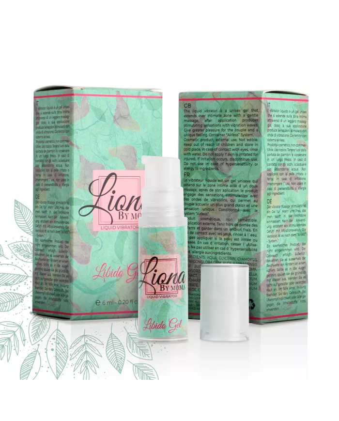 LIONA BY MOMA - VIBRATEUR LIQUIDE LIBIDO GEL 6 ML