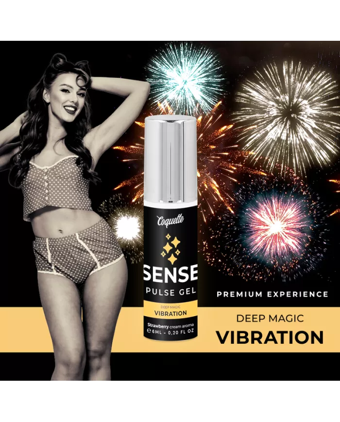 COQUETTE CHIC DESIRE - GEL VIBRANT PULSE FRAISE PREMIUM LIQUIDE 6ML COQUETTE CHIC DESIRE - GEL VIBRANT PULSE FRAISE PREMIUM LIQUIDE 6ML