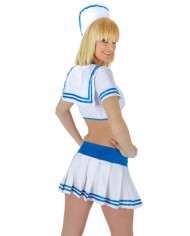 Déguisement de marin femme (5 pièces)