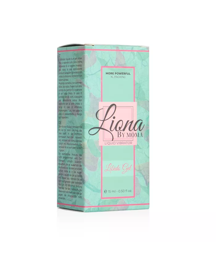 LIONA BY MOMA - VIBRATEUR LIQUIDE LIBIDO GEL 15 ML