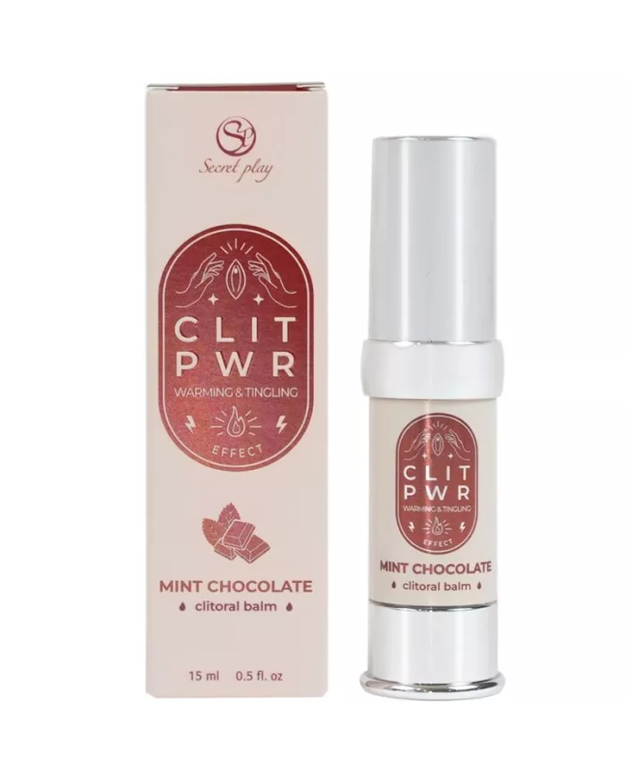 SECRET PLAY - CLIT PWR BAUME CLITORIS MENTHE CHOCOLAT SECRET PLAY - CLIT PWR BAUME CLITORIS MENTHE CHOCOLAT