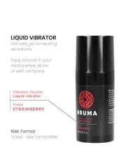 BRUMA - VIBRATEUR LIQUIDE ULTRA GLISSANT FRAISE 15 ML