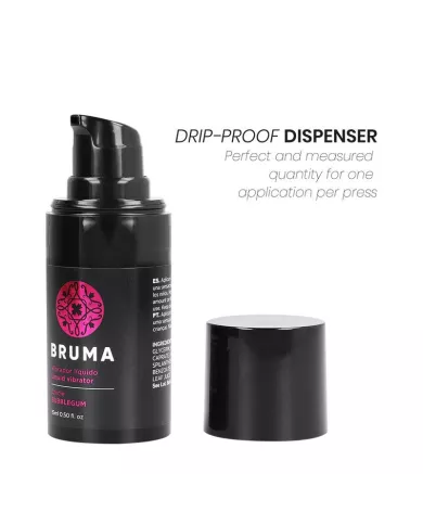 BRUMA - VIBRATEUR LIQUIDE ULTRA GLISSANT BUBBLEGUM 15 ML