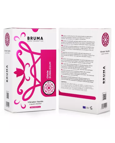BRUMA - VIBRATEUR LIQUIDE ULTRA GLISSANT BUBBLEGUM 15 ML