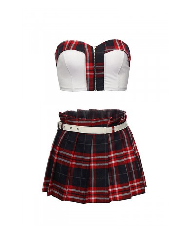 Déguisement sexy étudiante 6 pièces - J Lingerie