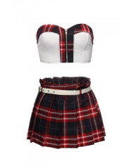 Déguisement sexy étudiante 6 pièces - J Lingerie