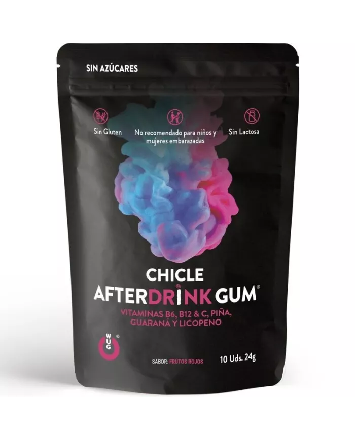 WUG GUM - AFTER DRINK HANGOVER 10 UNITS