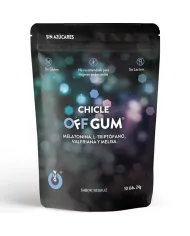 WUG GUM - OFF VALERIAN, TRYPTOPHAN, LEMON BALM AND MELATONIN 10 UNITS