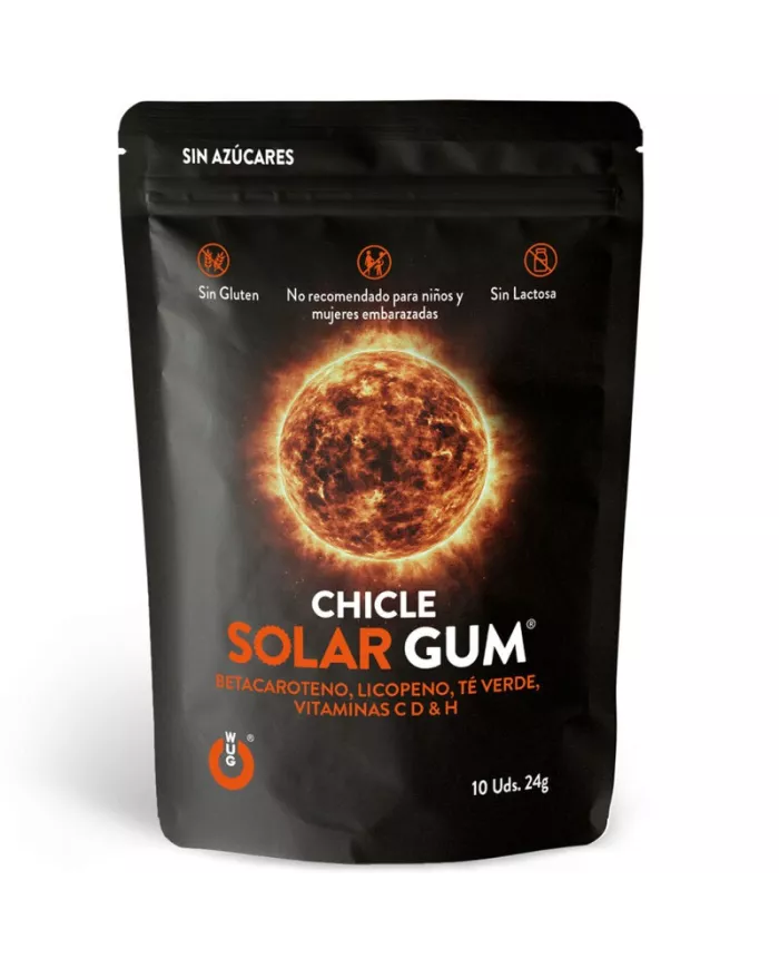 WUG GUM - SOLAR GUM SUN TANNING 10 UNITS