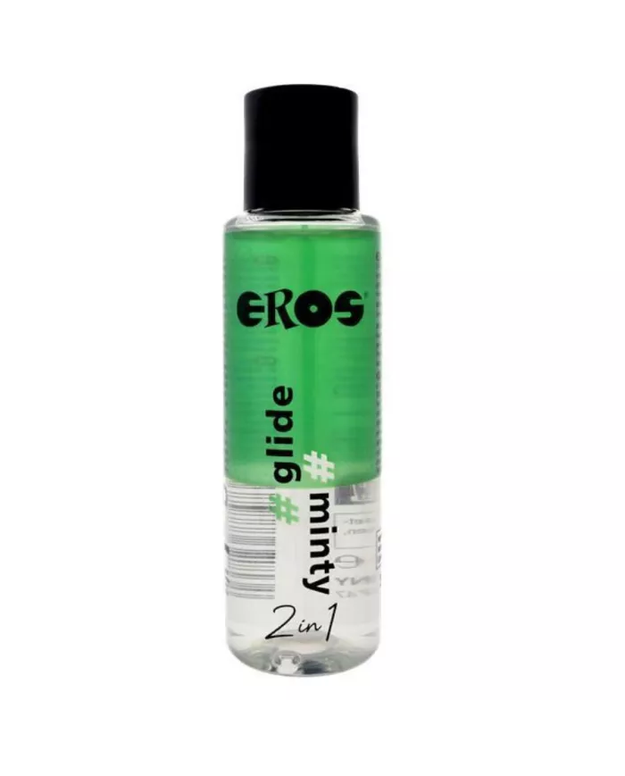 EROS - LUBRIFIANT "2 EN 1" GLIDE MENTHE À BASE DE SILICONE 100 ML EROS - LUBRIFIANT "2 EN 1" GLIDE MENTHE À BASE DE SILICONE 100 ML