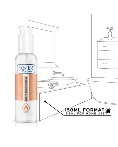 WATERFEEL - LUBRIFIANT EFFET CHALEUR 150 ML WATERFEEL - LUBRIFIANT EFFET CHALEUR 150 ML