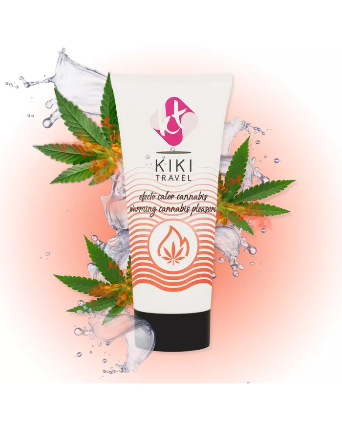 KIKÍ TRAVEL - CANNABIS LUBRIFIANT EFFET CHAUD 50 ML