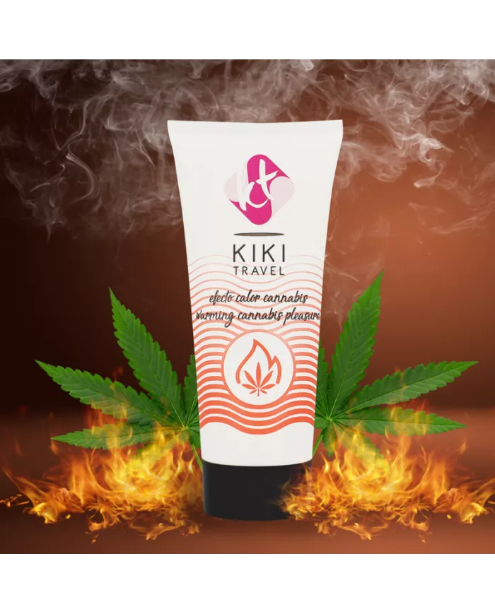 KIKÍ TRAVEL - CANNABIS LUBRIFIANT EFFET CHAUD 50 ML