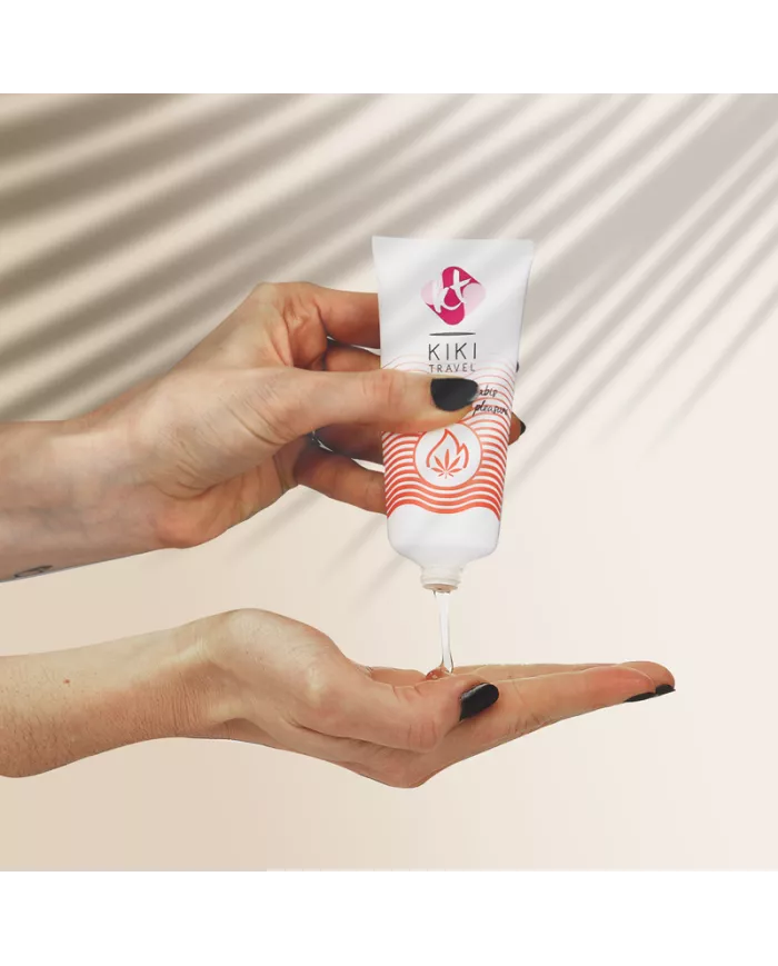KIKÍ TRAVEL - CANNABIS LUBRIFIANT EFFET CHAUD 50 ML