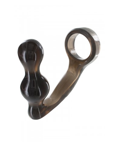 Stimulateur de prostate et cockring gris