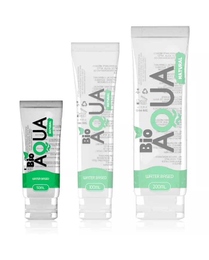 BIOAQUA - LUBRIFIANT INGRÉDIENTS NATURELS À BASE D''EAU 50 ML
