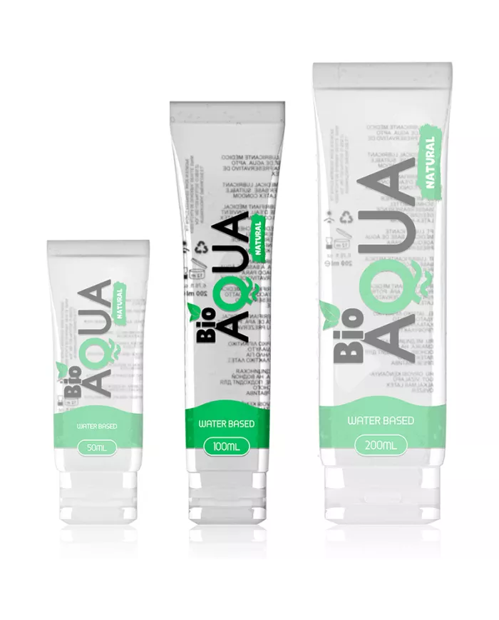 BIOAQUA - LUBRIFIANT INGRÉDIENTS NATURELS À BASE D''EAU 100 ML