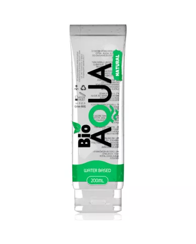 BIOAQUA - LUBRIFIANT INGRÉDIENTS NATURELS À BASE D''EAU 200 ML BIOAQUA - LUBRIFIANT INGRÉDIENTS NATURELS À BASE D''EAU 200 ML