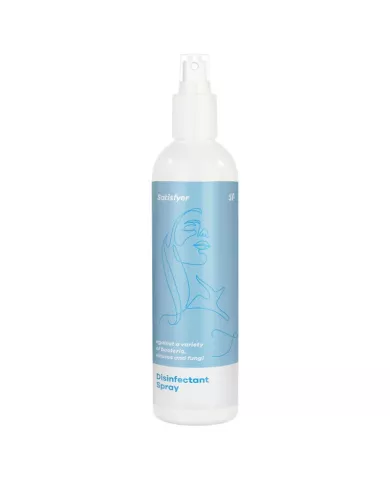SATISFYER - SPRAY DÉSINFECTANT FEMME 300 ML SATISFYER - SPRAY DÉSINFECTANT FEMME 300 ML