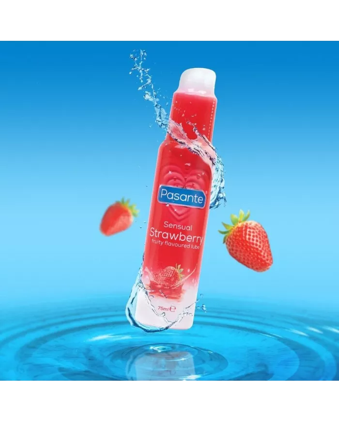 PASANTE - LUBRIFIANT SAVEUR FRAISE 75 ML PASANTE - LUBRIFIANT SAVEUR FRAISE 75 ML