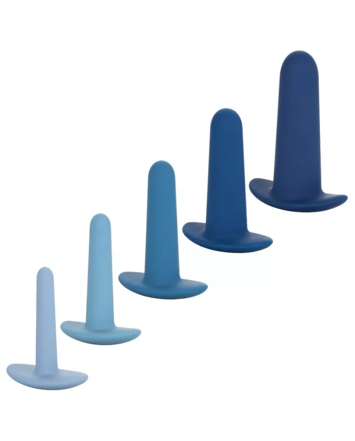 CALEXOTICS - ENSEMBLE DENTRAÎNEMENT ANAL PORTABLE 5 PIÈCES CALEXOTICS - ENSEMBLE DENTRAÎNEMENT ANAL PORTABLE 5 PIÈCES