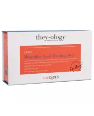 CALEXOTICS - ENSEMBLE DENTRAÎNEMENT ANAL PORTABLE 5 PIÈCES CALEXOTICS - ENSEMBLE DENTRAÎNEMENT ANAL PORTABLE 5 PIÈCES