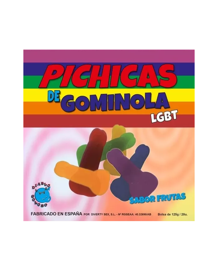 PRIDE - FRUITS DE PÉNIS GUMMY LGBT