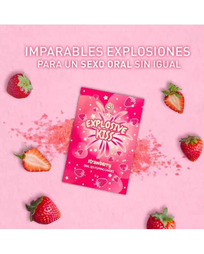 SECRETPLAY - BONBONS EXPLOSIFS À LA FRAISE